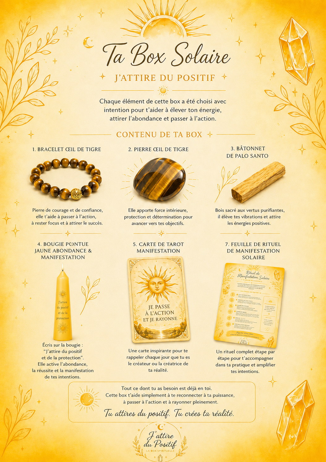 BOX J’ATTIRE DU POSITIF ÉTÉ 2026