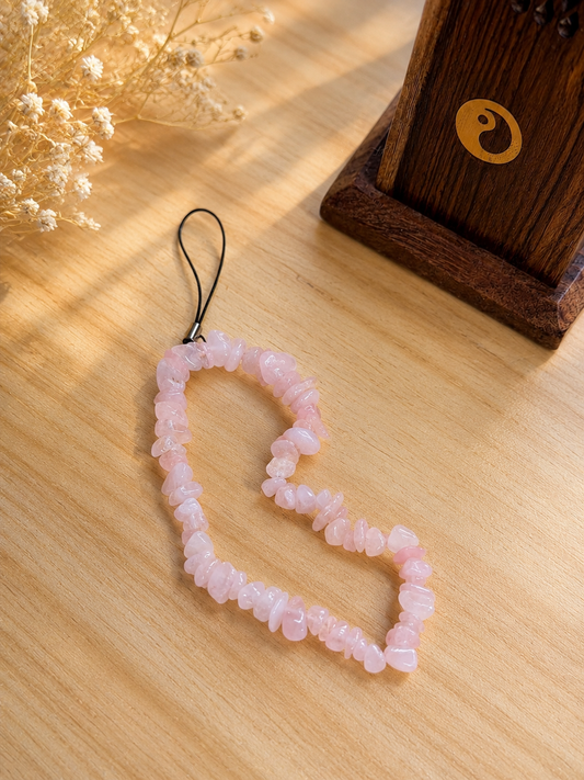 BRACELET DE TELEPHONE QUARTZ ROSE