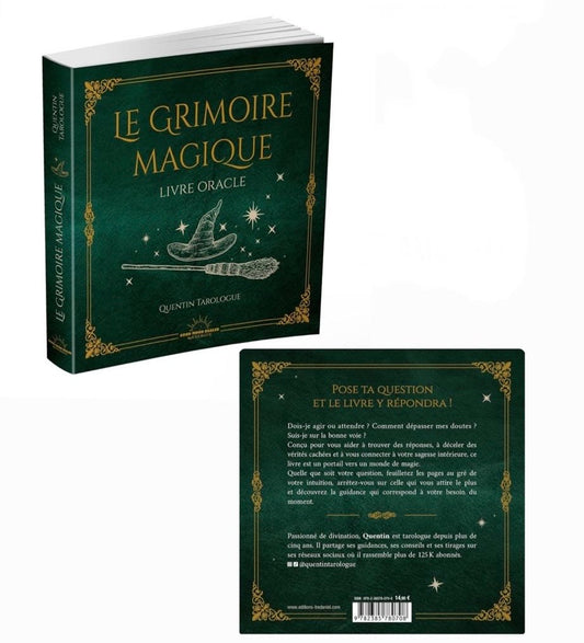 Le grimoire magique dédicacé par moi !